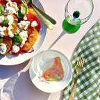 La Dolce Vita di una Farfalla – Picnic Salads | Set of 4 Porcelain Bowls