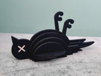 Dead Mouse XL – Black (310 × 154 mm)