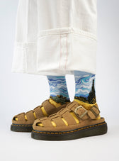 Vincent van Gogh – Wheatfield with Cypresses Art Socks