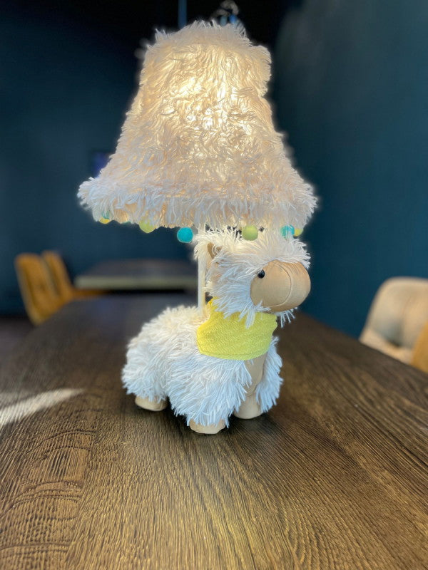 Alma – Alpaca tafellamp met LED – Happy Lamps