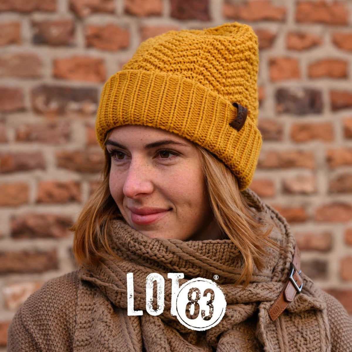Muts/Beanie Sophie - Oker