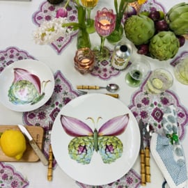La Dolce Vita di una Farfalla – Piatti Fondi | Set of 4 Deep Plates