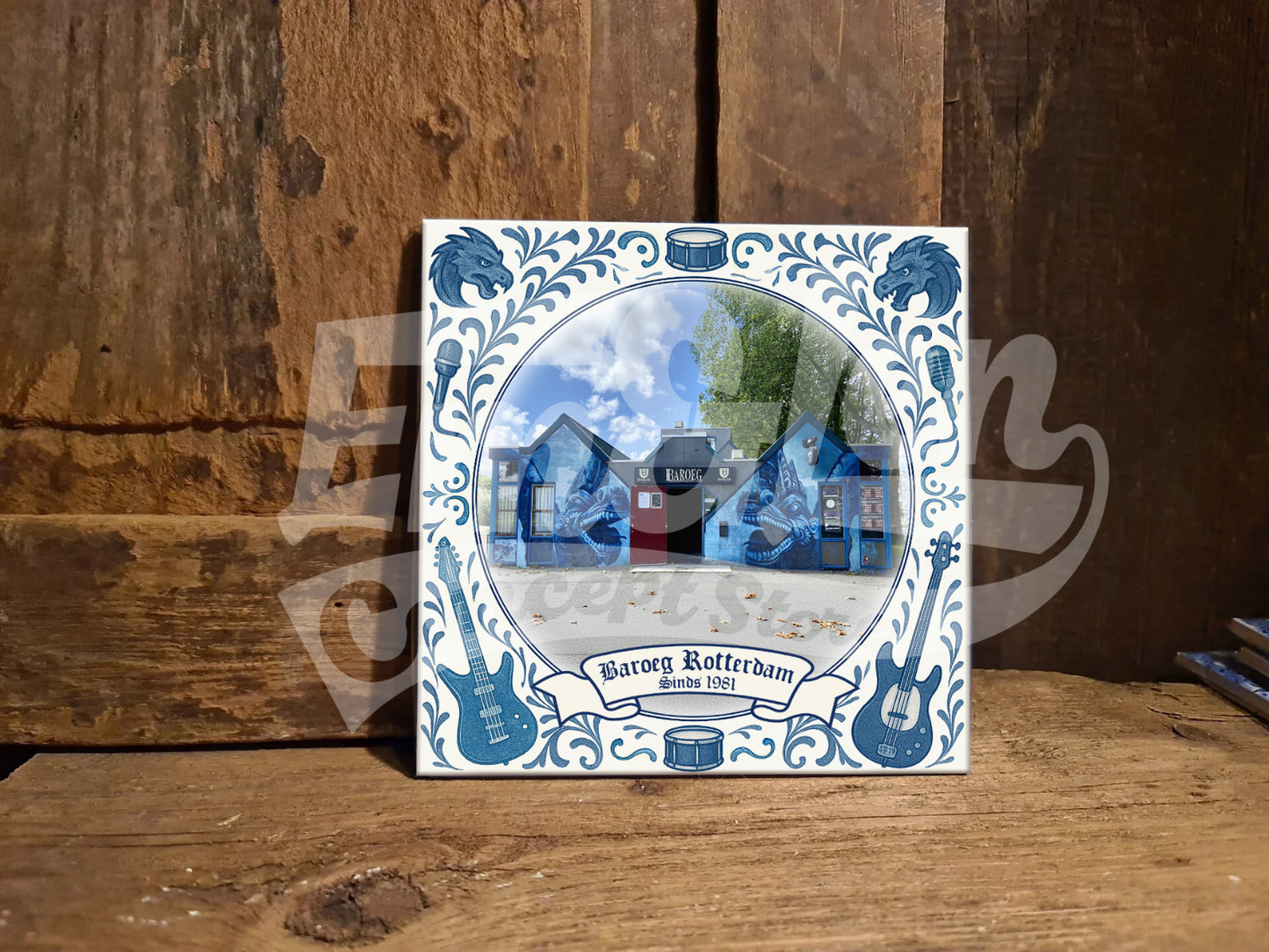 Baroeg Tegeltje 15x15 cm