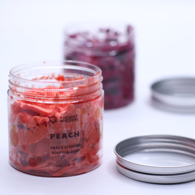 Peach Whipped Body Soap – 120 g