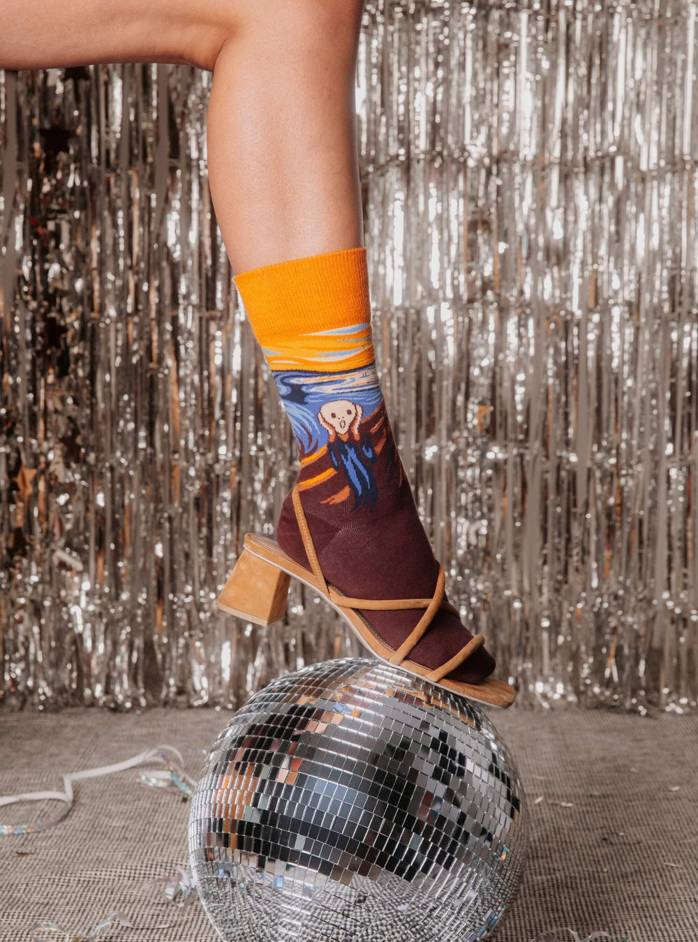 Edvard Munch - The Scream Art Socks