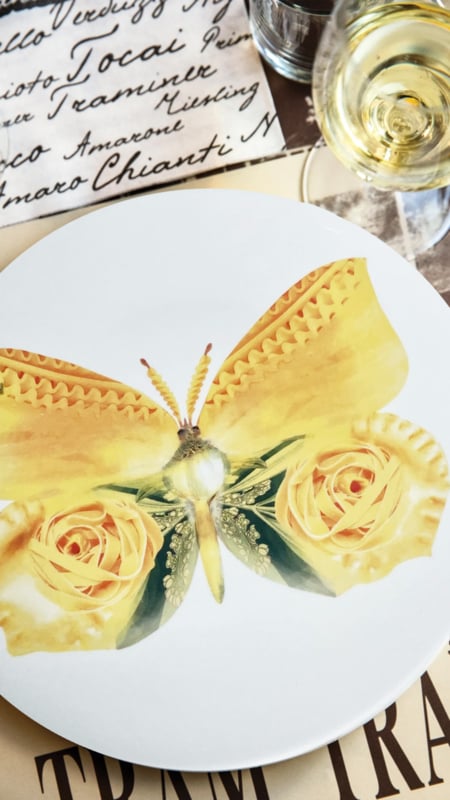 La Dolce Vita di una Farfalla – Piatti Maxi | Set of 4 Maxi Plates