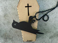 Dead Sparrow Necklace - black