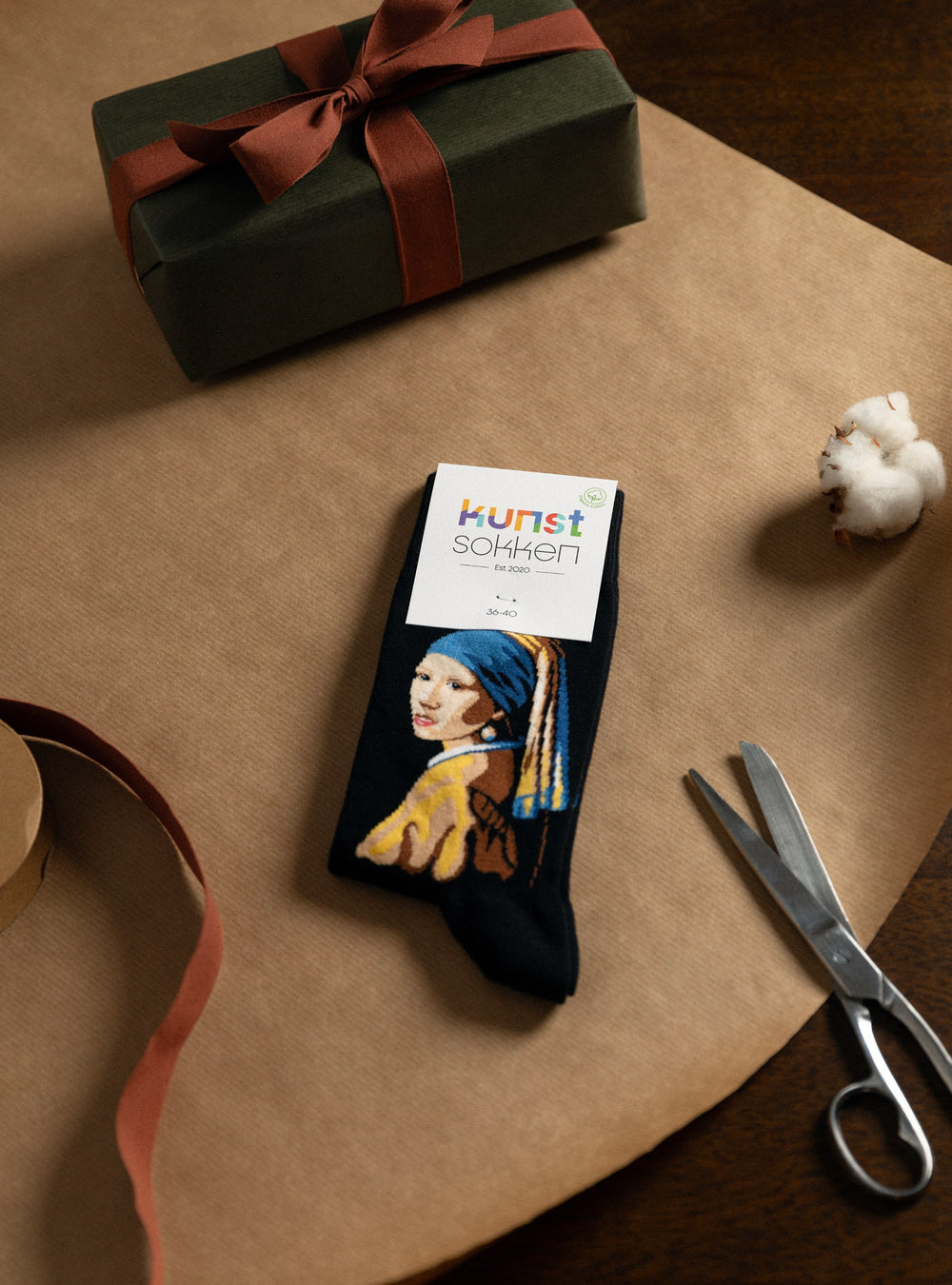 Johannes Vermeer – Girl with a Pearl Earring Art Socks