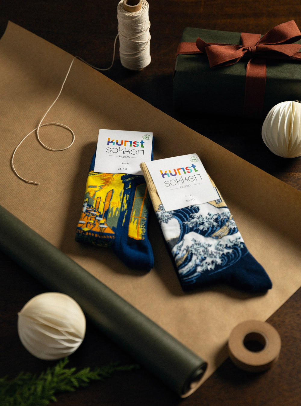 Vincent van Gogh – Café Terrace at Night Art Socks