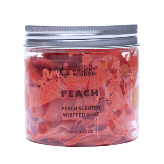 Peach Whipped Body Soap – 120 g