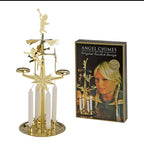 Angel Chimes – Goud | Zweedse Kandelaar met Kaarsen