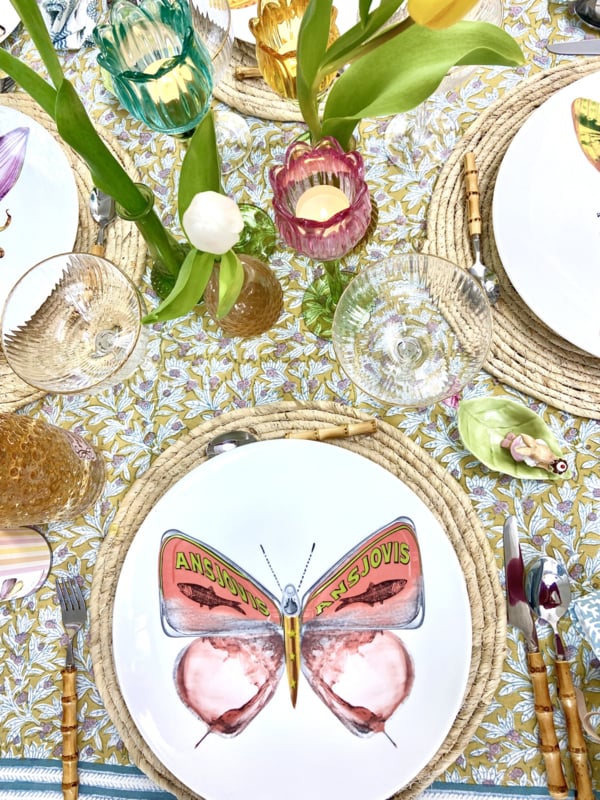 La Dolce Vita di una Farfalla – Piatti Maxi | Set of 4 Maxi Plates