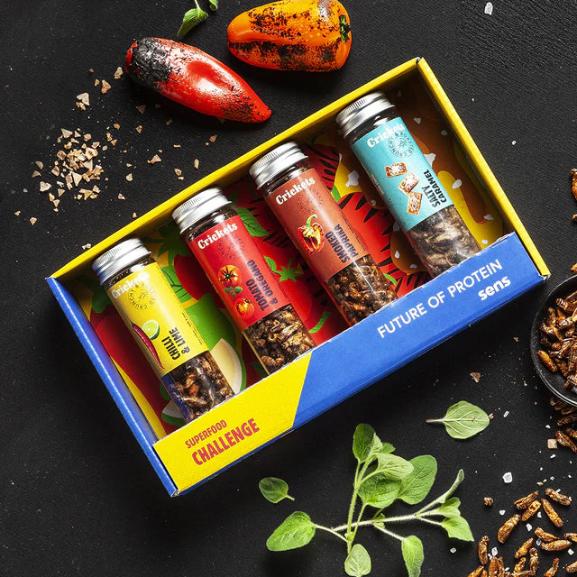 Cricket Nibbles: Discover the Taste Revolution! -Gift Set