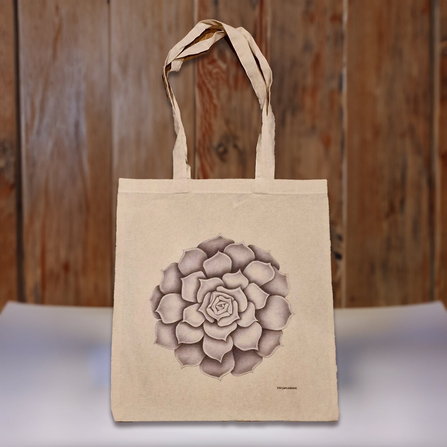 Katoenen tas/Totebag Botanische Tekening